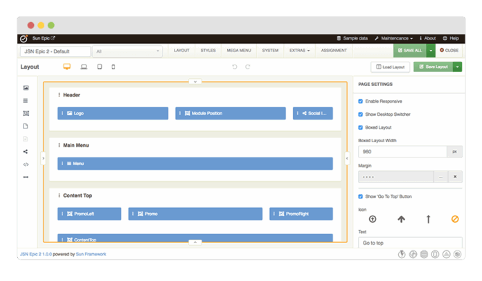 Layout Builder